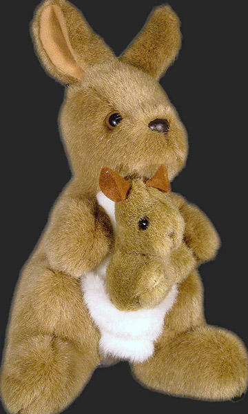 Kanga Australian Made Plush Kangaroo Toy