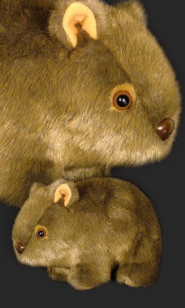 Wally Australian Made Plush Wombat Toy